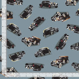 Antique Car Show Fabric by Timeless Treasures, Classic Cars, Old Cars