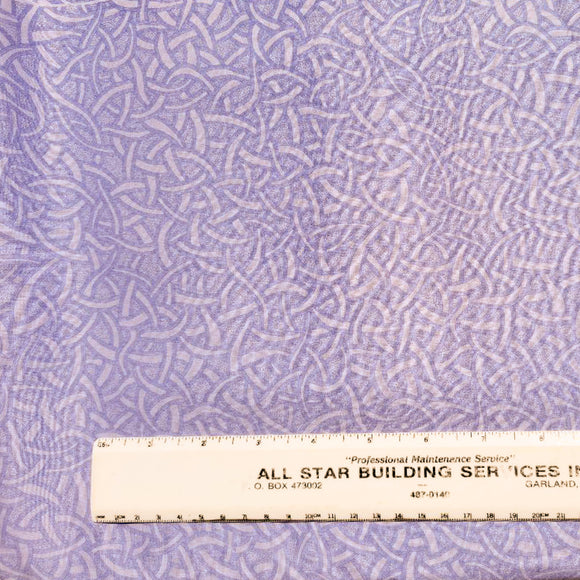 Purple Unbranded Geometric Cotton Fabric