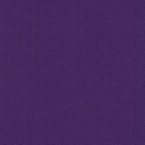 KONA Purple Solid Fabric by the Yard and Half Yard, Robert Kaufman