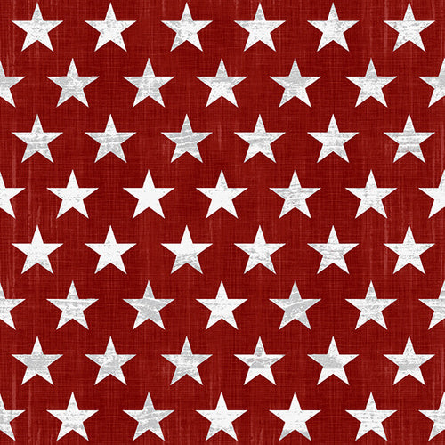 Live Free Patriotic Fabric by Henry Glass, 1