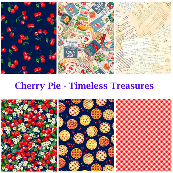 Cherry Pie - Timeless Treasures