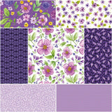 PRE-ORDER Plum Petals Fat Quarter Bundle of 21 Pcs, by Riley Blake Designs