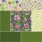 PRE-ORDER Plum Petals Fat Quarter Bundle of 21 Pcs, by Riley Blake Designs