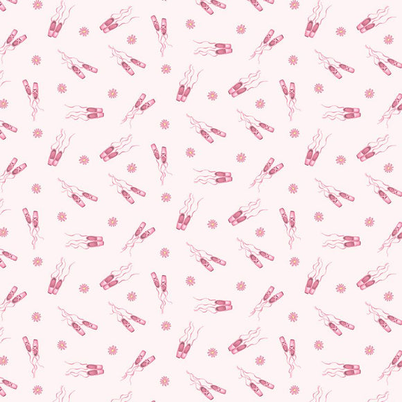 Ballet Bunnies Pointe Shoes Ballet Slippers Fabric by Timeless Treasures