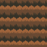 Only You Smokey Bear Fabric by Riley Blake Designs, Tree Stripe Brown, Quilting Fabric