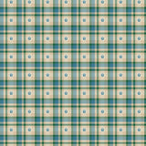 Only You Smokey Bear Fabric by Riley Blake Designs, Plaid Cadet Blue