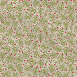 Northern Christmas Whimsical Trees Neutral Fabric by Riley Blake Designs, Quilting Fabric