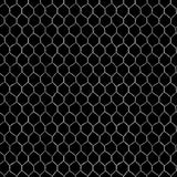 Chicken Wire Fence on Black Fabric by Timeless Treasures, Rolling Hills, Coop