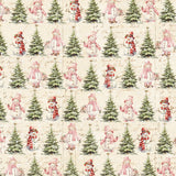Christmas Magic Christmas Trees & Snowmen Fabric by Blank Quilting Corp, #2020-41
