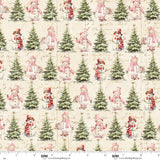 Christmas Magic Christmas Trees & Snowmen Fabric by Blank Quilting Corp, #2020-41