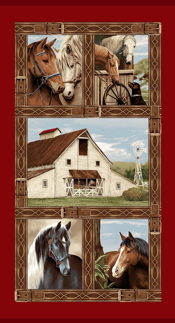 Cottonwood Stables Horse Panel 24