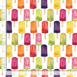 Fruity Popsicles, Tropical Popsicles Fabric by Timeless Treasures, Quilting Fabric
