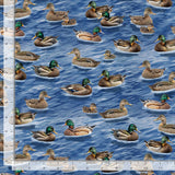 13" x 44" Lakeside Cabin Mallard Ducks by Timeless Treasures