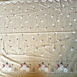 Daisy Kingdom Let it Snow Double Border, Past & Presents Fabric Border #34117