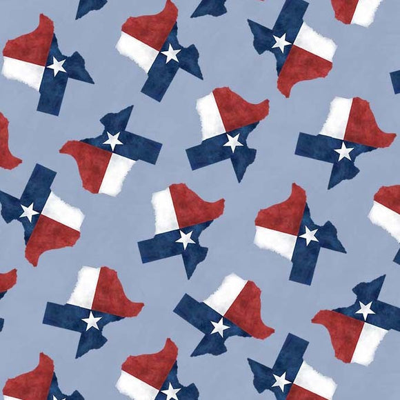 Land that I Love, Lone Star State Fabric by Michael Miller, Texas Fabric