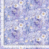 Mystic Meadows, Dandelions Fabric by Timeless Treasures, Wild Flowers, Quilting Fabric