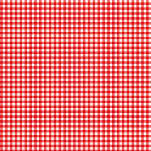 Orchard Valley Red Gingham Fabric by Timeless Treasures 3/16"