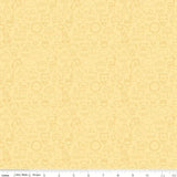 PRE-ORDER Special Delivery Tone-on-Tone Yellow Fabric by Riley Blake Designs, Baby Themed