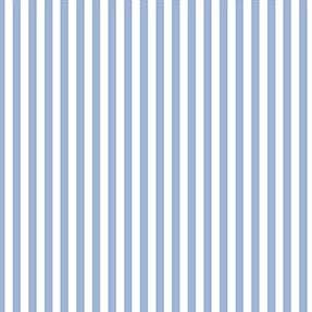 Lemon Fresh Stir Sticks, Blue Stripes, Fabric by Michael Miller