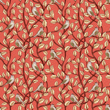 Tangled Garden Birds Sunset Fabric by Riley Blake Designs, Quilting Fabric