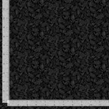 Welcome Winter Fir Texture on Black Fabric by Timeless Treasures, Quilting Fabric