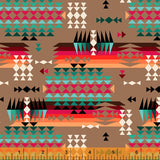 18" x 44" Spirit Trail Cotton Fabric by Windham, Mountain Pass, Tan