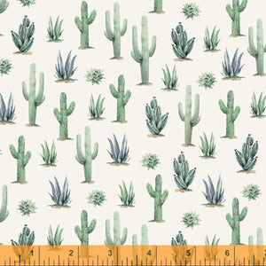 Desert Cowboy Fabric by Windham Fabrics, Western, Cactus