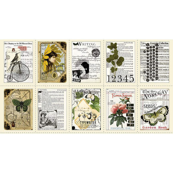 Art Journal Flower Press Patch Panel 24