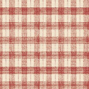 Blessings of Home, Monotone Checks Quilt Fabric, Henry Glass, Red, Autumn