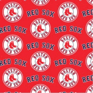 13" x 44" Boston Red Sox MLB Licensed Fabric, EOB