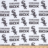 6" x 58" Chicago White Sox Fabric, Licensed MLB, Cotton Fabric