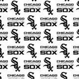 6" x 58" Chicago White Sox Fabric, Licensed MLB, Cotton Fabric