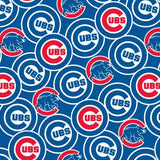 11" x 58" Chicago Cubs Licensed MLB Cotton Fabric