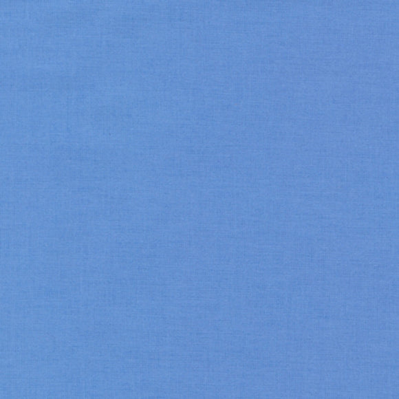 KONA Blue Jay Solid Fabric by the Yard and Half Yard, Robert Kaufman