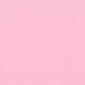 KONA Baby Pink Solid Fabric by the Yard and Half Yard, Robert Kaufman