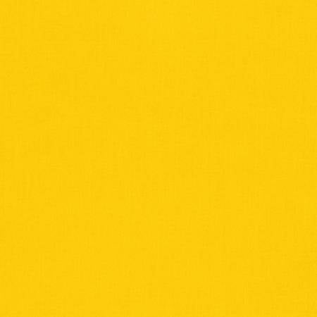 KONA Canary Yellow Solid Fabric by the Yard and Half Yard, Robert Kaufman