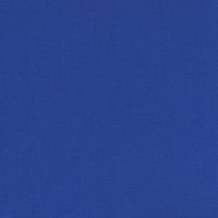 KONA Deep Blue Solid Fabric by the Yard and Half Yard, Robert Kaufman