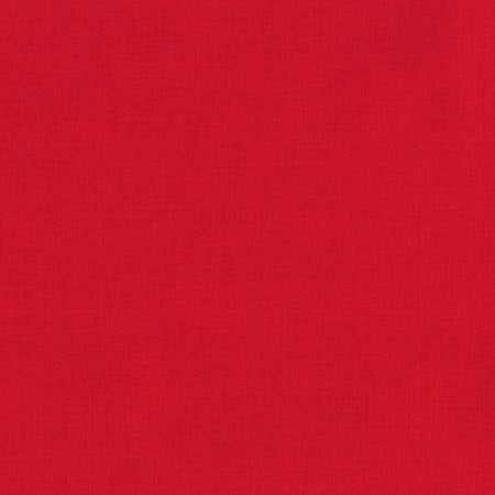 KONA Red Solid Fabric by the Yard and Half Yard, Robert Kaufman