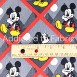 Mickey Mouse Tile, Fabric by Springs Creative, Disney
