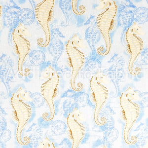 12" x 44" Seahorse Beach Fabric by Timeless Treasures