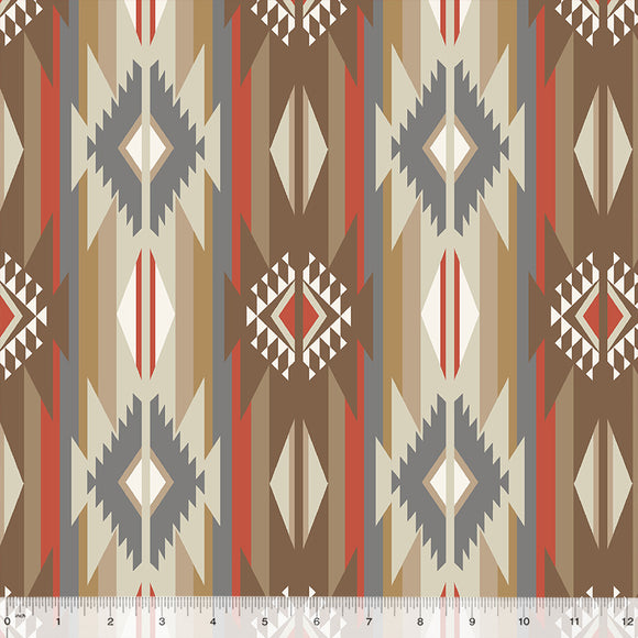 Spirit Trail Cotton/Canvas Fabric by Windham, Trailhead Desert Sand, Southwestern