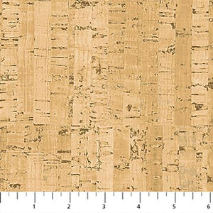 You Had Me at Wine Fabric by Northcott, Cork Texture